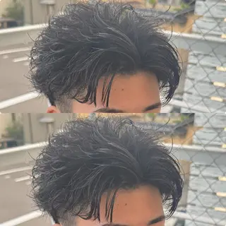 ショート パーマ メンズ メンズ特化サロン ユウヘイのヘアスタイル