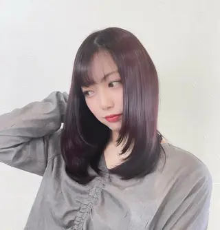 セミロング 今川達也/美髪 /お悩み改善のヘアスタイル