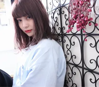 ミディアム カラー パーマ ooit 【オーイット】のヘアスタイル