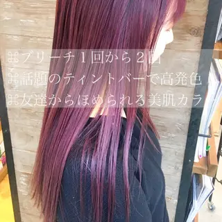 セミロング カラー 中田 敏明のヘアスタイル