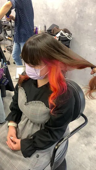 ロング 派手髪支持率No1 Eisukeのヘアスタイル