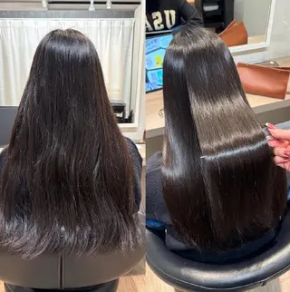 ロング ANDIAMO 栄 栞名のヘアスタイル