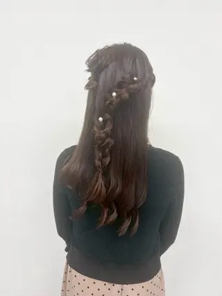 ヘアアレンジ ヘアサロン ミカヅキのヘアスタイル