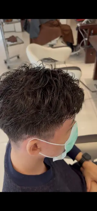 メンズ 長沼 力斗のヘアスタイル