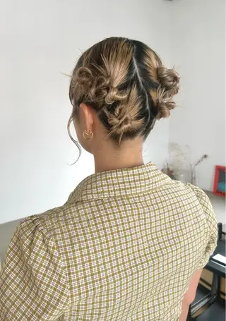 ヘアアレンジ chico .のヘアスタイル