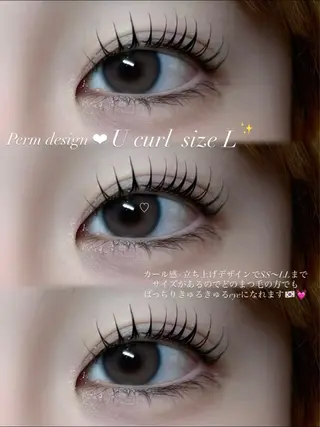 マツエク・マツパ レアファースト SHIORI 🎀のマツエク・マツパデザイン
