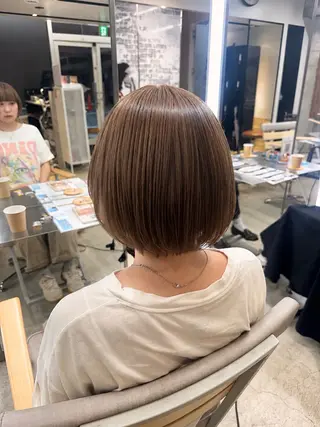 ショート ✩*Ayane*✩ うる艶カラー🫐のヘアスタイル