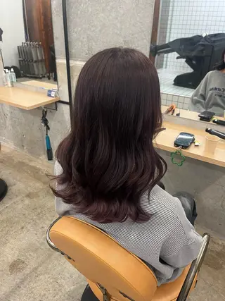 カラー 🍒透明感カラー× 艶髪🍒Mihoのヘアスタイル