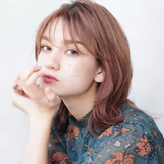 セミロング カラー ショート〜ボブ✂︎ 武蔵小杉 南澤佑介のヘアスタイル