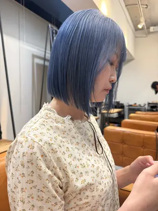 ショート カラー 大人ボブと似合 わせカラー/馬場 翼のヘアスタイル