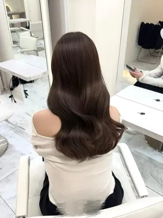 ロング カラー aki♡大人上品ヘア / 透明感カラー🎀のヘアスタイル
