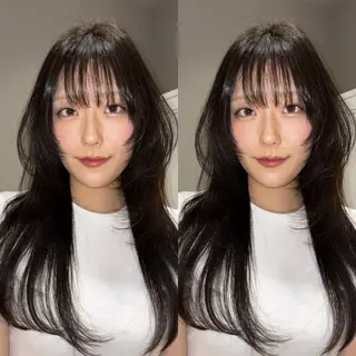 ロング カラー レイヤー/髪質改善 Lond ambreのヘアスタイル