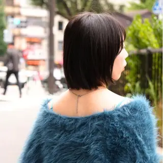 ショート カラー Endearing 銀座/レイヤーカットのヘアスタイル