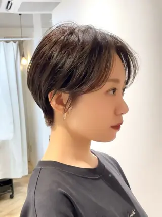 ショート カラー 表参道【髪質改善】 宮嶋勇太のヘアスタイル
