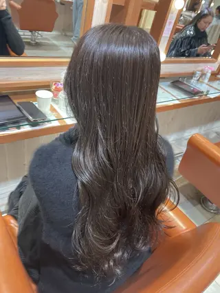 ロング カラー 清水 ちひろ ✄トップスタイリストのヘアスタイル