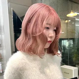ショート カラー ハイトーン/ボブ 🎀sonokaのヘアスタイル