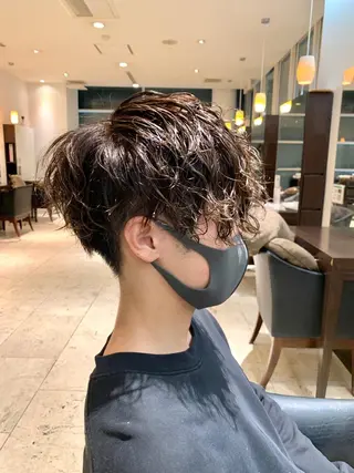 パーマ メンズ メンズ専門 井藤 雅也のヘアスタイル
