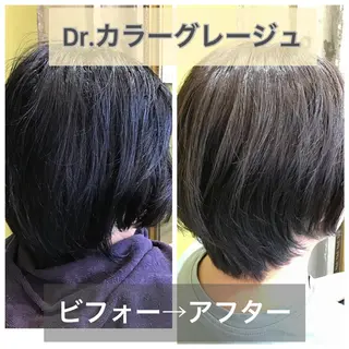 カラー エイジングケア特化 サーカス/育毛/スパのヘアスタイル