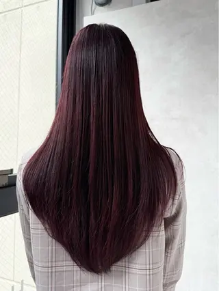 ロング カラー レイヤー💫Wカラー 🍎森貝洋亮🍎のヘアスタイル