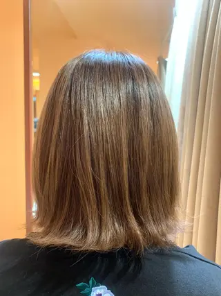 ミディアム 🎉骨格矯正カット ばば　としまさのヘアスタイル