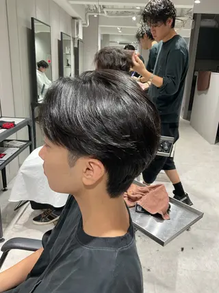 メンズ メンズ縮毛矯正 Ⅰ池袋Ⅰ原田海朱のヘアスタイル