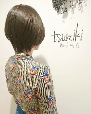 ショート カラー 30.40代大人 ショート✨️井上雄輝のヘアスタイル