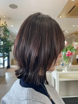 ミディアム カラー 小酒井 智洋のヘアスタイル