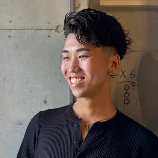ショート パーマ メンズ お悩み×垢抜け特化 KAYA/渋谷のヘアスタイル