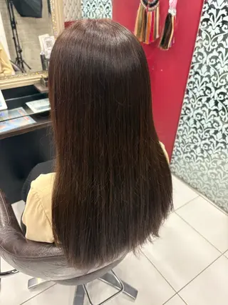 ロング カラー 艶カラー/縮毛矯正 🩶Kai🐏のヘアスタイル