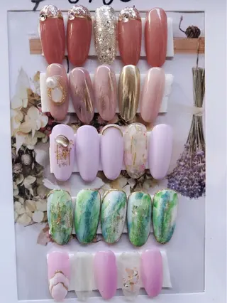 ネイル OCEAN nail パラジェル　取扱い店のネイルデザイン