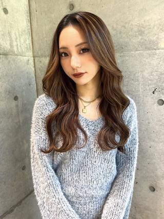 ロング 福岡縮毛矯正✨️ ストレート 向井和輝のヘアスタイル
