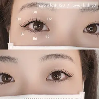 マツエク・マツパ eye salon markのマツエク・マツパデザイン