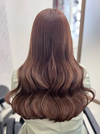 ロング 🤍透明感カラー︎ 🤍YUURI🤍のヘアスタイル