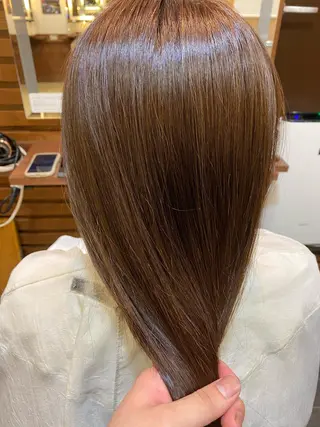 ミディアム 髪質改善/レイヤー カット手塚奨のヘアスタイル