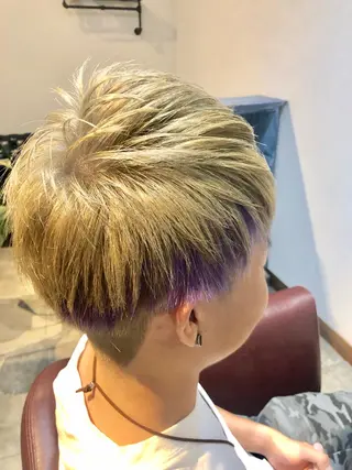 ショート メンズ Hair salon The hiveのヘアスタイル