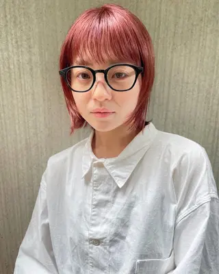 ミディアム ボブ/ショート 吉田竣のヘアスタイル