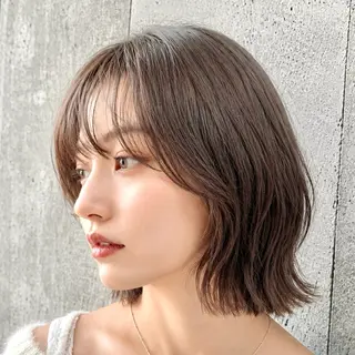 ミディアム 髪質改善🦋韓国ヘア /艶髪カラー/ゆうとのヘアスタイル