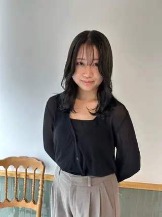 ミディアム カラー キッズ オトナヘア🌸 harukaのヘアスタイル