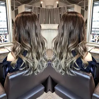 ロング カラー 美髪・艶髪特化美容師 RYOJIのヘアスタイル