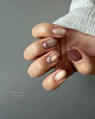 ネイル freex nail /ニュアンス/個性派のネイルデザイン