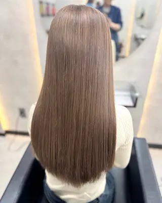 ロング ケアブリーチ🌺 透明感🪽とわのヘアスタイル