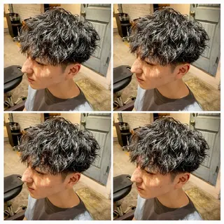 パーマ メンズ メンズパーマ特化 店長望月謙二郎のヘアスタイル