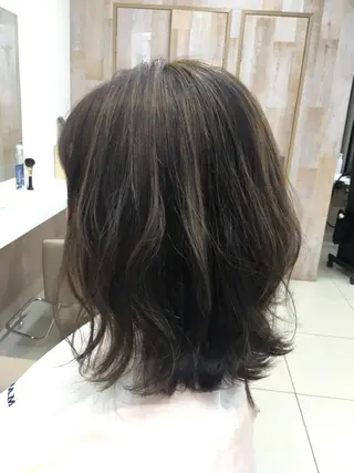 ミディアム カラー ヘアアレンジ 大人可愛いをご提案✨ 宮崎　雅美のヘアスタイル