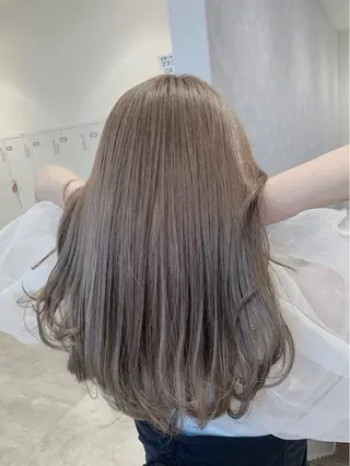 ロング カラー HAREru. モデル募集【戸塚】のヘアスタイル