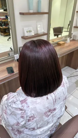 ミディアム カラー 桜新町/ Mea⭐︎のヘアスタイル