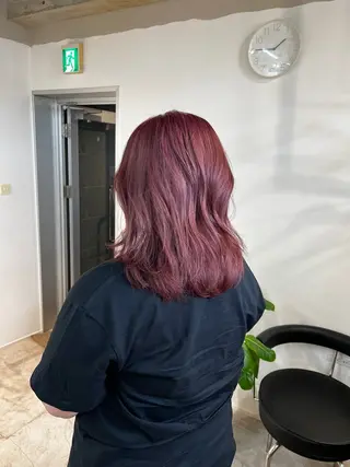 セミロング カラー fit /HONOKAのヘアスタイル