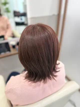 ミディアム 岡嶋乃愛/layer cut🌈南船橋のヘアスタイル