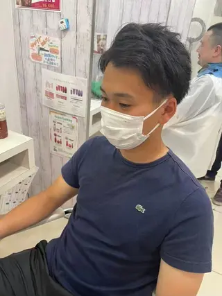 ショート メンズ 【メンズカット】 ✂️モデル募 市村のヘアスタイル