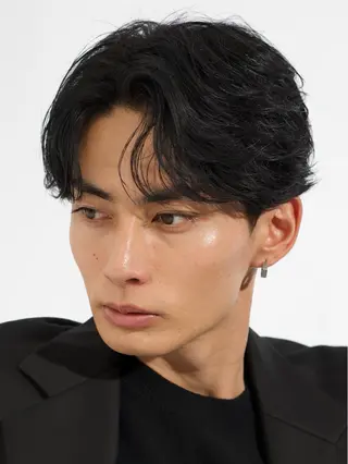 メンズ 曲がる縮毛矯正 /山本千太のヘアスタイル