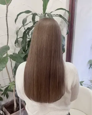 ロング 角田 満帆のヘアスタイル